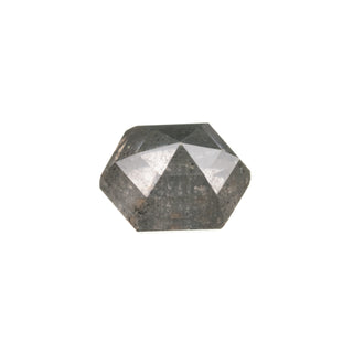 1.90 Carat Salt and Pepper Rose Cut Hexagon Diamond